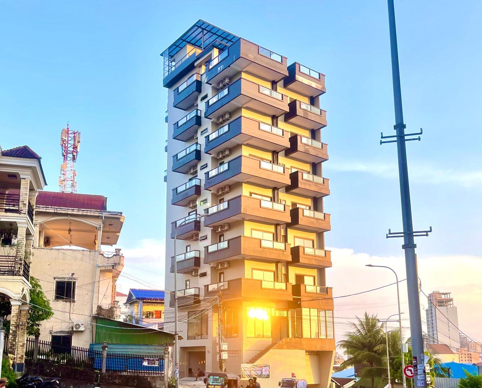 Skyview Residence & Apartments Sihanoukville Dış mekan fotoğraf